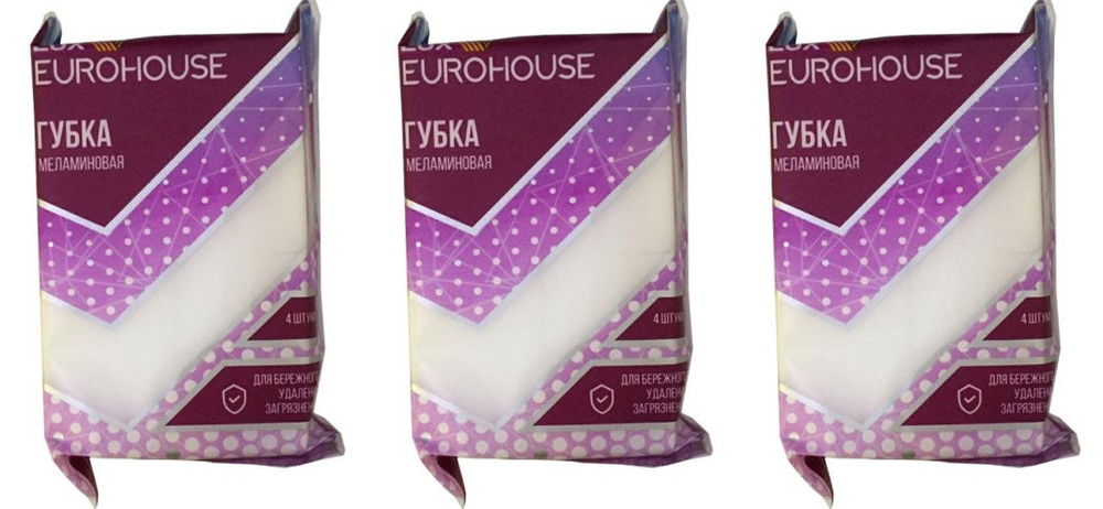 EuroHouse Губка, Полипропилен, 12 шт. #1