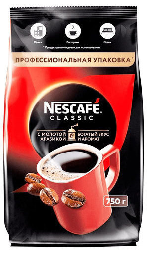 Кофе растворимый Nescafe Gold 750г. 1шт. #1