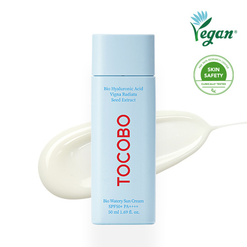 SPF50+ TOCOBO 50 мл Bio Watery Sun Cream Легкий солнцезащитный крем для лица с увлажняющим эффектом  #1