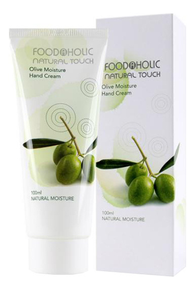 FoodaHolic Крем для рук с экстрактом Оливы ухаживающий Moisture Hand Cream Olive, 100мл  #1