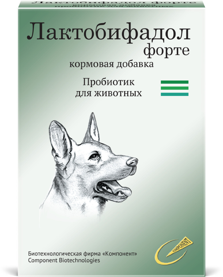 Лактобифадол Форте для собак, порошок для орального применения, 50 г  #1