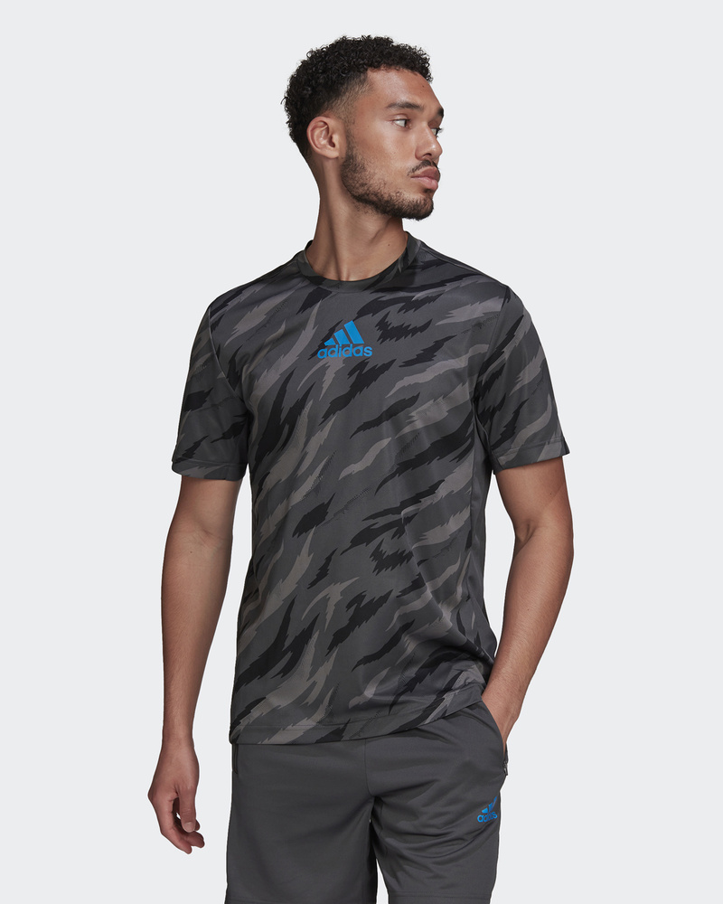 Adidas grey camo shirt online