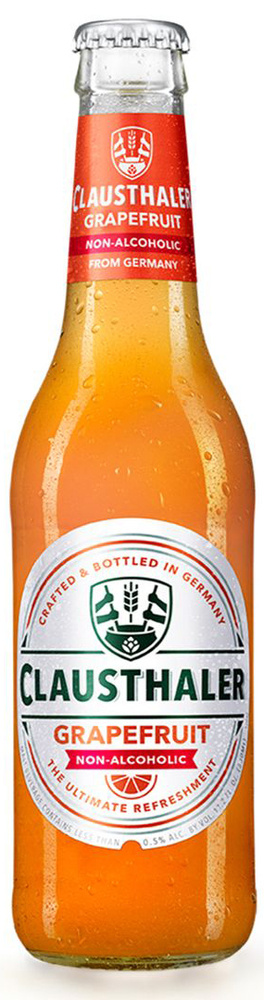 Пиво Клаусталер Грейпфрут / Clausthaler Greypfrut Non Alcoholic, 1 шт по 0.33л  #1