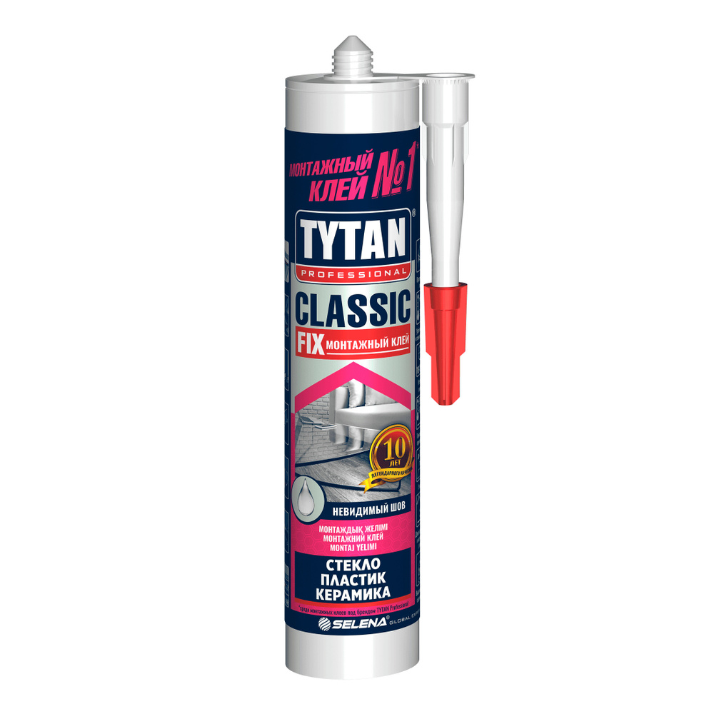 Монтажный клей Tytan Professional Professional Classic Fix 340 мл ...