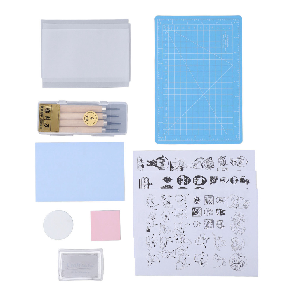 Набор блоков для вырезания резиновых штампов - купить с доставкой по ...