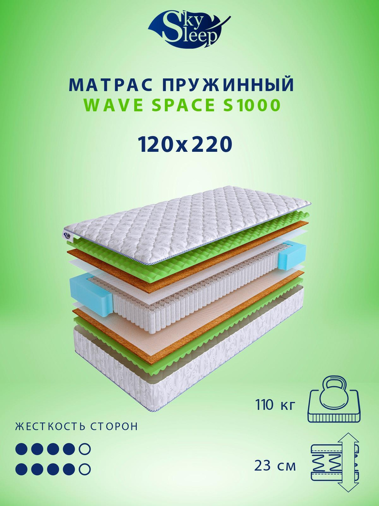 Матрас 120 на 220