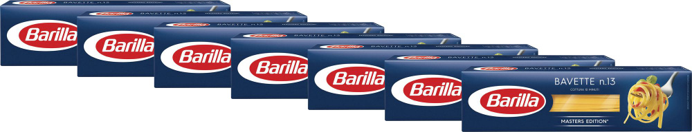 Макаронные изделия Barilla Bavette No 13 Спагетти, комплект: 7 упаковок по 450 г  #1