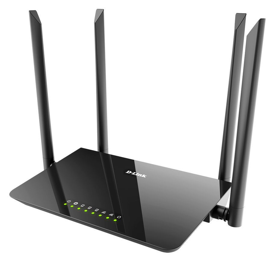 Роутер D-Link DIR-843/RU/B1A, черный, 5 ГГц, 2.4 ГГц купить по низкой ...