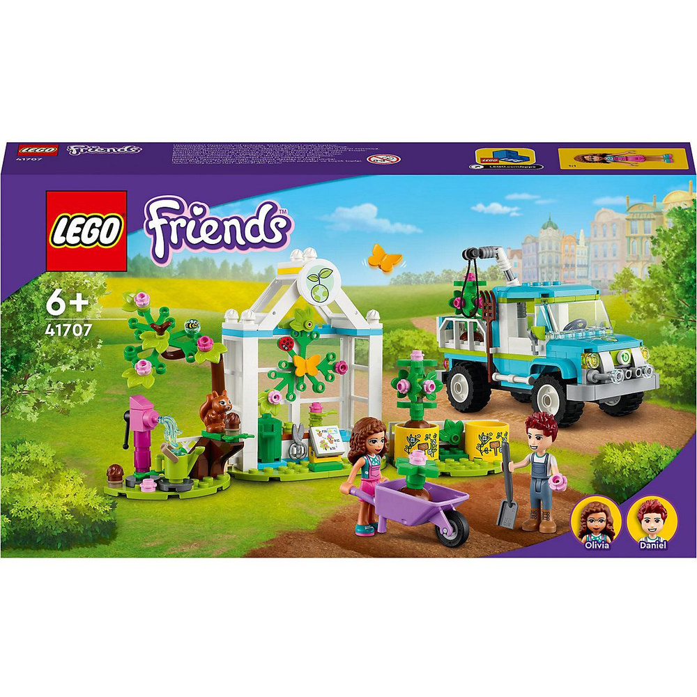 LEGO Friends 41707 Baumpflanzungsfahrzeug ЛЕГО Машина для посадки деревьев