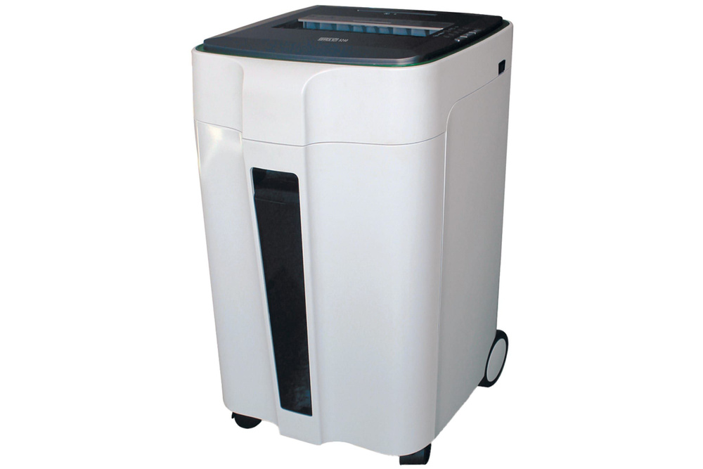 Office Kit Шредер Офисный Перекрестный, секретность 4,, 40 л, белый ...