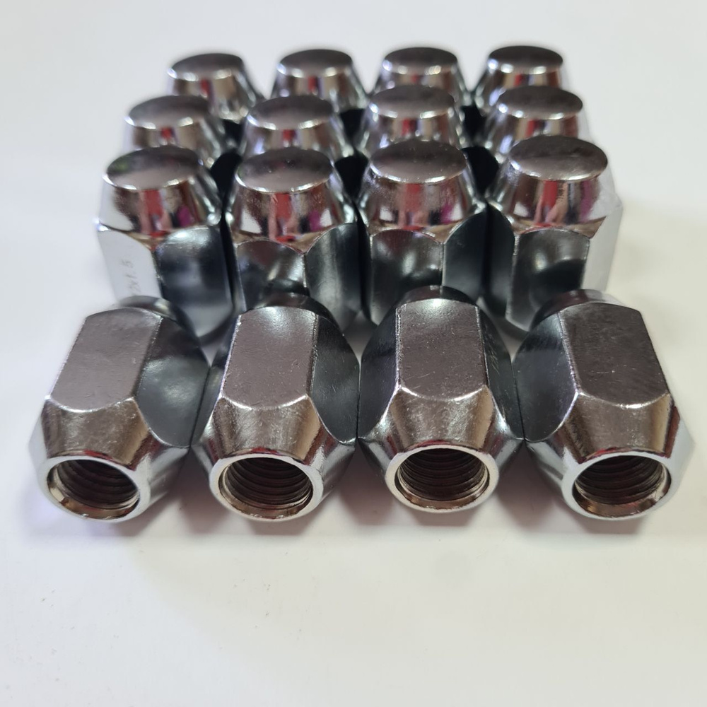 Гайка колесная М12 х 1,5, 16 шт. купить по выгодной цене в интернет ...