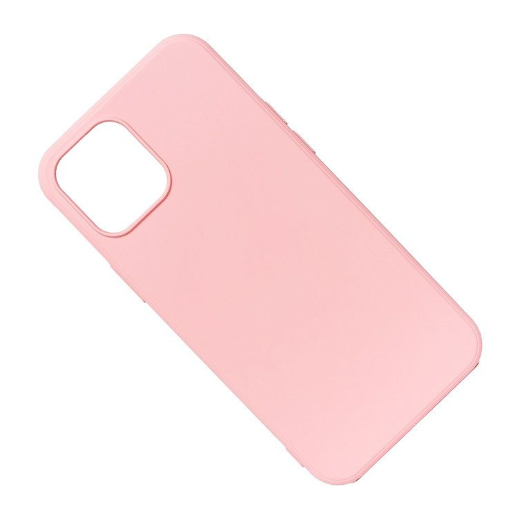Чехол для iPhone 12 Pro Max силиконовый Soft Touch 2 <розовый> #1
