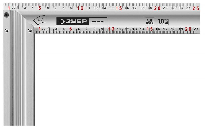 ЗУБР Линейка/угольник #1