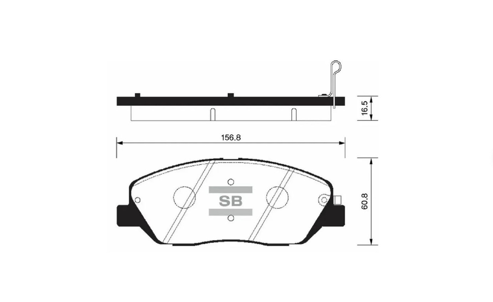 Sp1194 Sangsin Колодки Тормозные Передние Купить