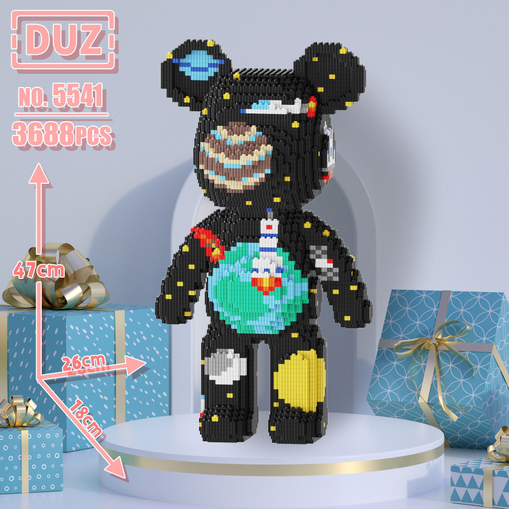 DUZ конструктор /3D KAWS игрушка-медведь, лего совместимый - купить с ...