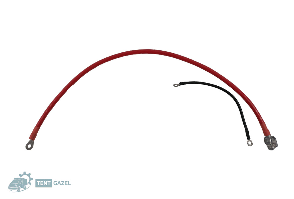 Проводка на АКБ на Газель усиленная (на плюс) (клемма старого образца ...