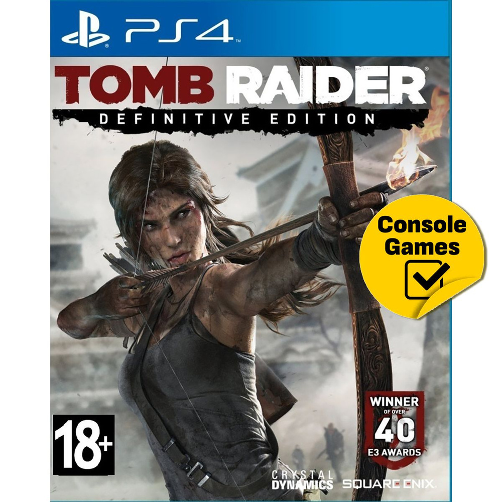 Игра PS4 Tomb Raider: Definitive Edition (PlayStation 4, Русская версия)