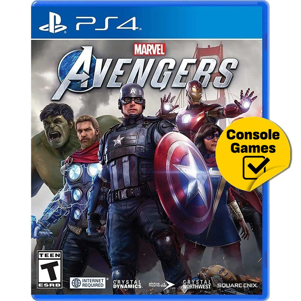 Игра Avengers (PlayStation 4, Русская версия) купить по низкой цене с  доставкой в интернет-магазине OZON (1237692290)