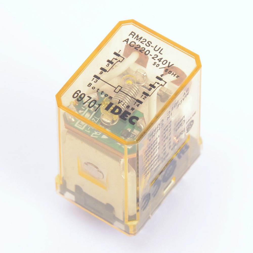 Реле электромагнитное IDEC RM2S-UL AC220-240V (015441) #1