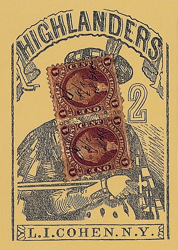 Карты 1864 Poker Deck #1