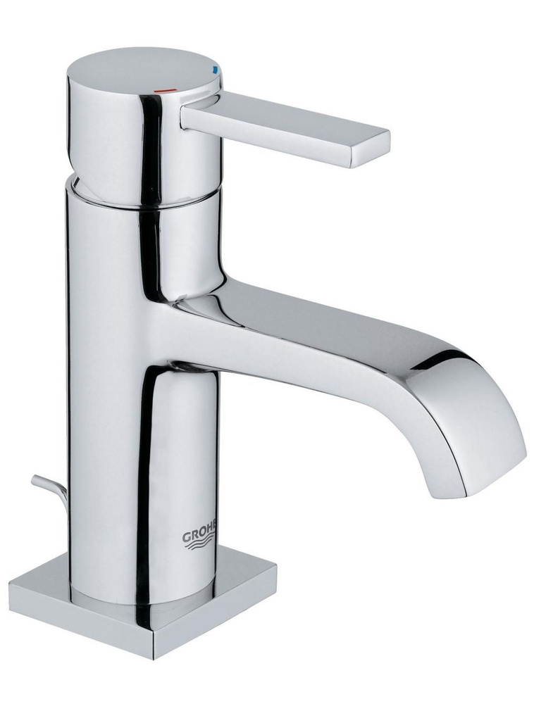 Смеситель для раковины GROHE Allure с донным клапаном, уменьшенный, хром (32757000)  #1