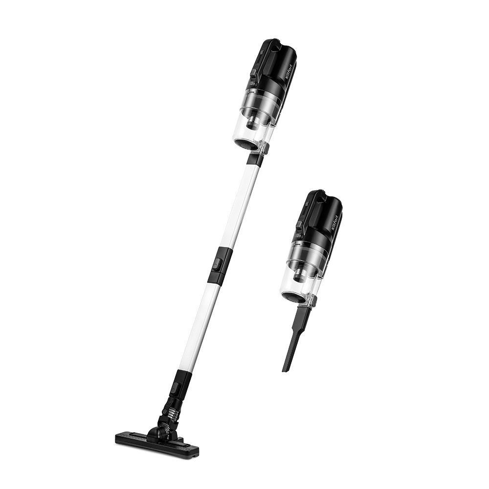 Вертикальный пылесос Kitfort КТ-5142,черный, 2 в 1: вертикальный и ...