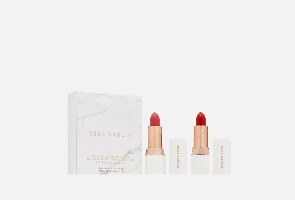 Набор губных помад в мини-формате lip paradise intense satin mini duo ...
