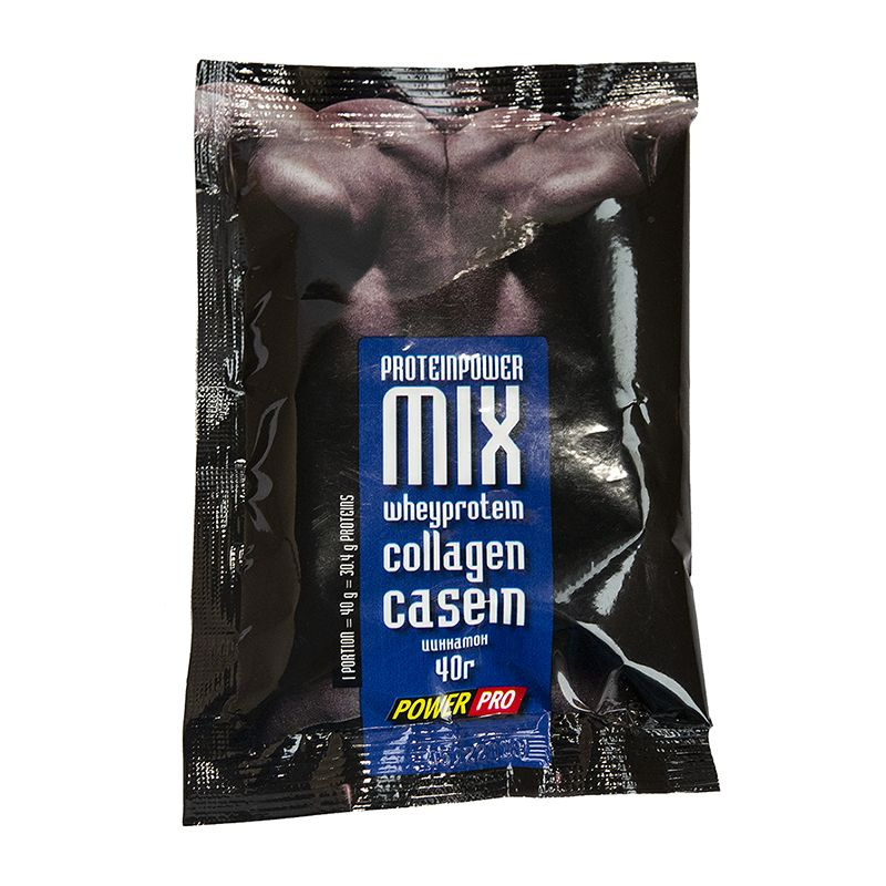 Протеин Power Pro Mix Whey Protein в пакетиках-саше, 15 шт по 40 г ...
