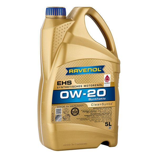 RAVENOL EHS 0W-20 Масло моторное, Синтетическое, 5 л #1