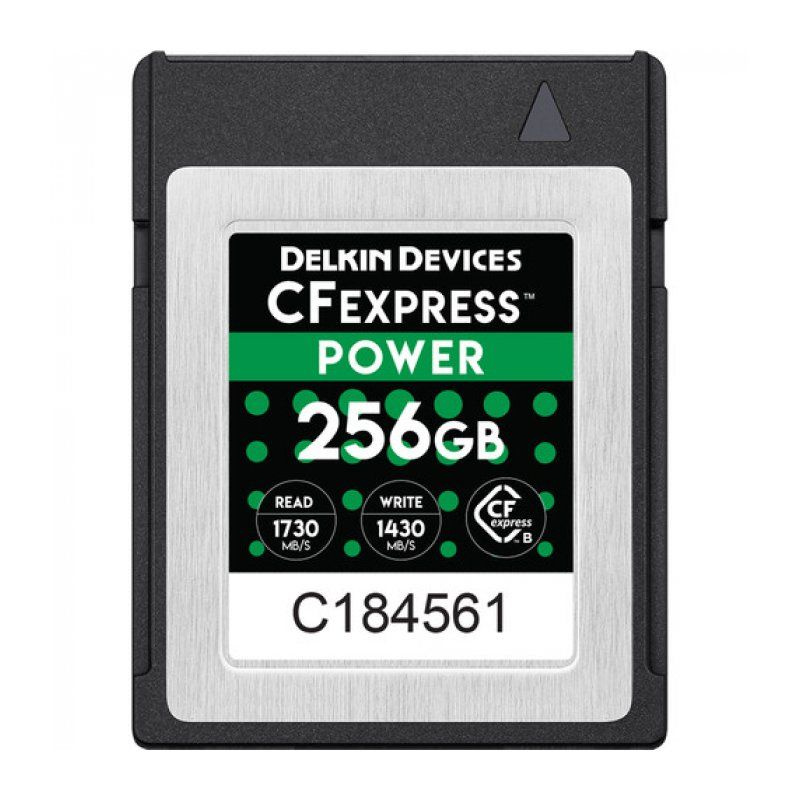 Карта памяти Delkin Power CFexpress 256GB R1730/W1430MB/s #1