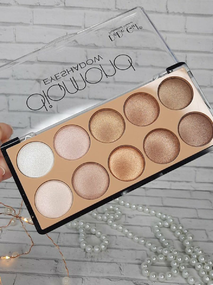 Запеченные тени для век / Тени для век / Палетка теней / 01 - купить с ...