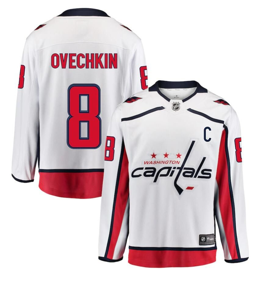 Alexander Ovechkin Black Washington Capitals jersey Александр Овечкин хоккейный костюм  #1