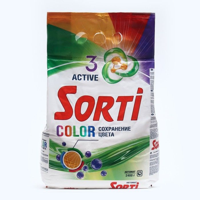 Sorti Стиральный порошок Color, автомат, 2400 грамм - купить с ...