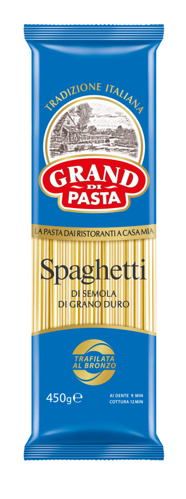 Макароны Grand Di Pasta спагетти, 450 г #1