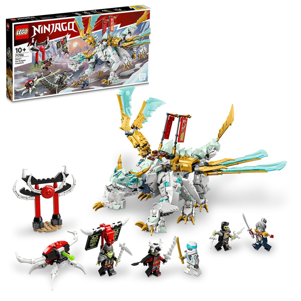 Конструктор LEGO Ninjago 71786 Ледяной Дракон Зейна