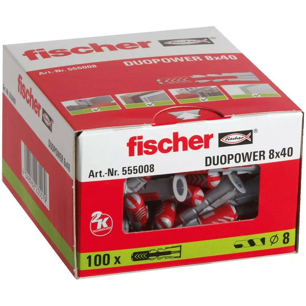 Fischer - крепежные системы Дюбель 8 мм x 40 мм 100 шт. #1