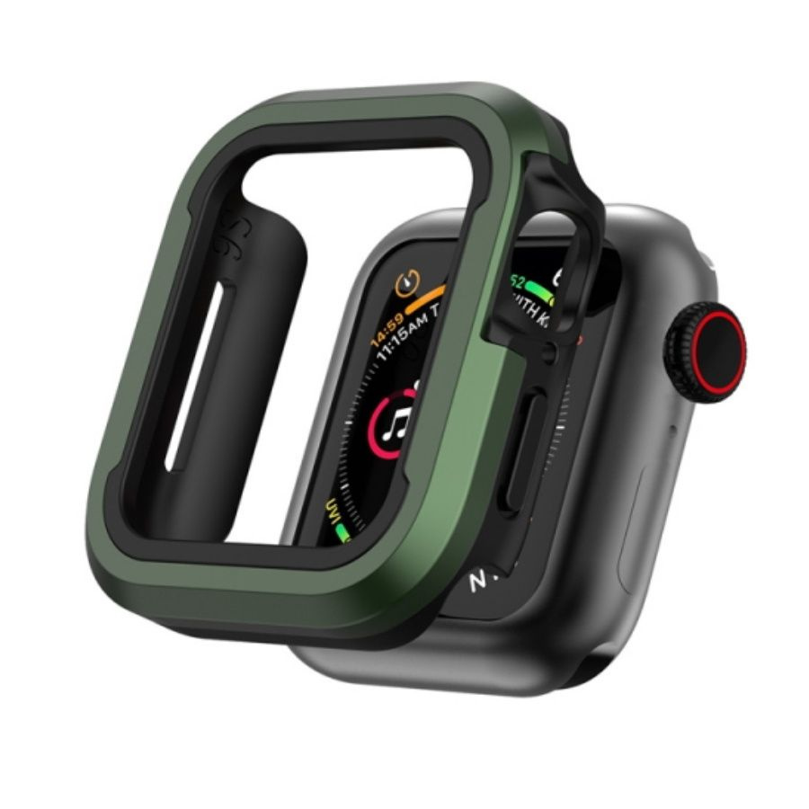 Чехол на часы Apple Watch 7 WiWU JD-101 iShield Watch Case 41mm - Зеленый #1