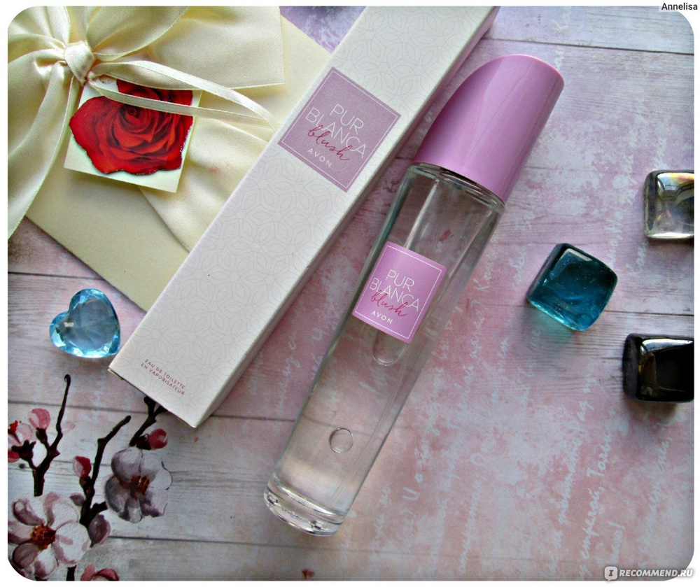 AVON Pur Blanca Blush Туалетная вода 50 мл (852673321)