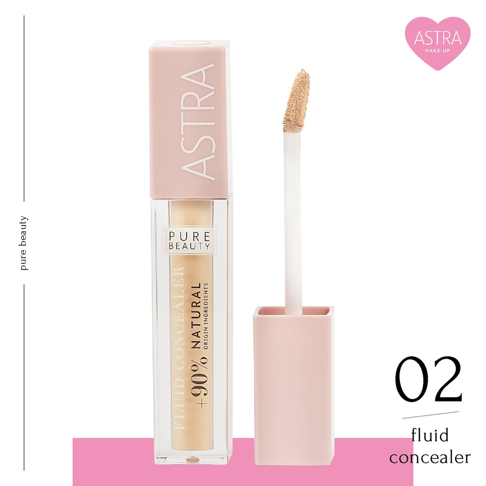 ASTRA Консилер, корректор для глаз и лица FLUID CONCEALER 02 #1