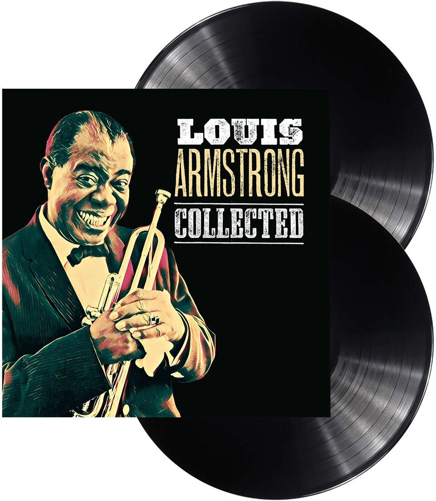 Louis Armstrong Collected (2LP) Луи Армстронг коллекция хитов, ранних  записей и знаменитых дуэтов на двойном черном виниле