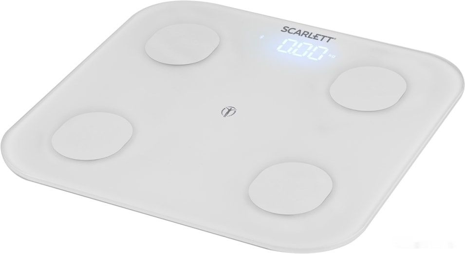 Напольные весы Scarlett SC-BS33ED47, белый купить по низкой цене с ...