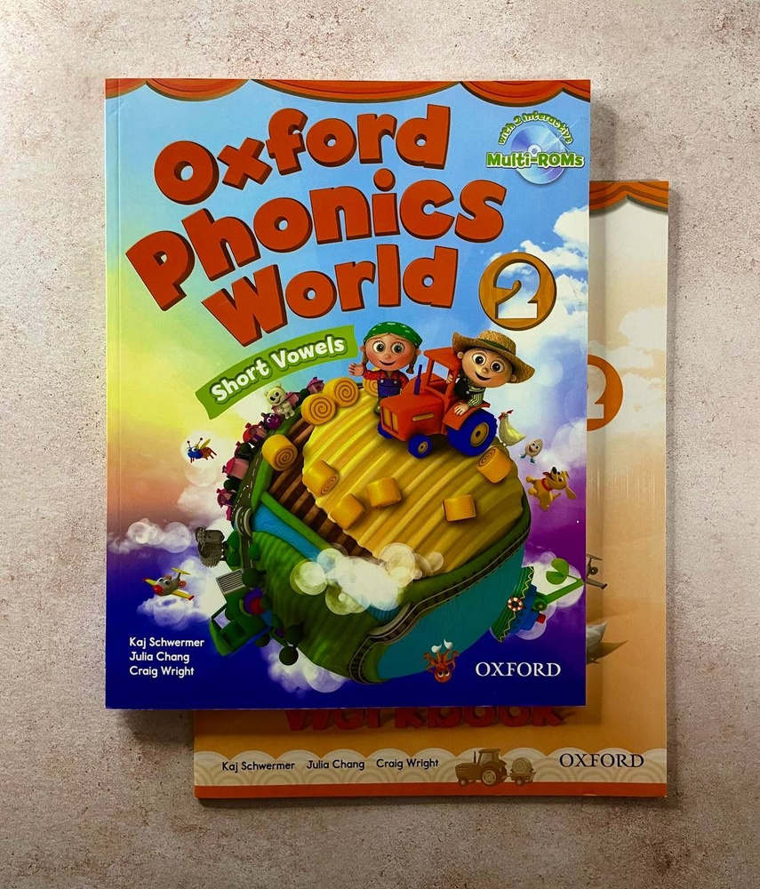 Книга Комплект Oxford Phonics World 2 Level 2. Student Book. Workbook + CD  - купить с доставкой по выгодным ценам в интернет-магазине OZON (853086499)