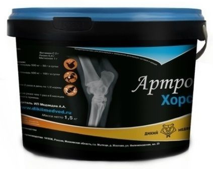 Дикий медведь: АртроХорс, хондропротектор для лошадей, 1,5 кг купить на ...