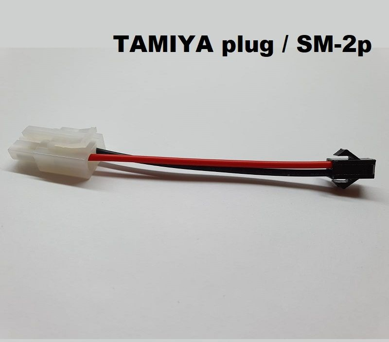 Переходник Tamiya plug на SM-2p (папа / папа) 110 разъем KET-2P L6.2-2P ...