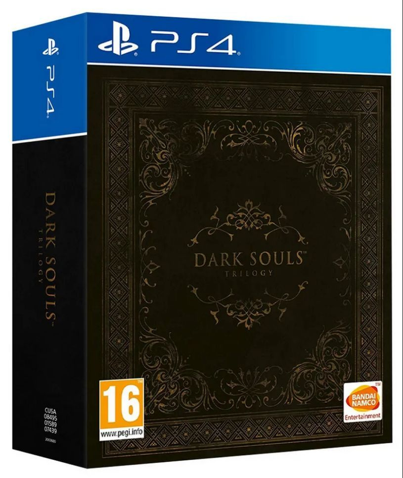 Игра Dark Souls Trilogy (Трилогия) (PS4) (PlayStation 4, Русские субтитры)  купить по низкой цене с доставкой в интернет-магазине OZON (340829050)