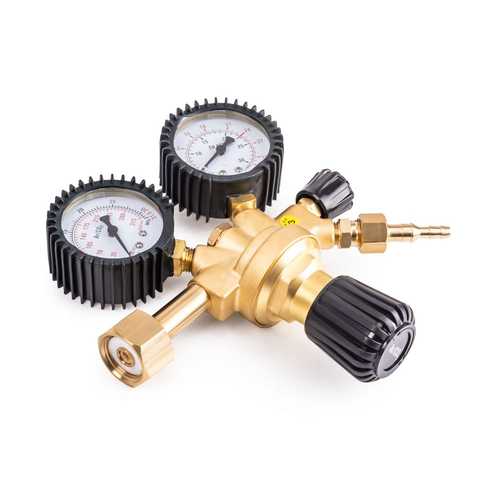 Регулятор - редуктор расхода газа, аргон / углекислота 500 (Латунь ...