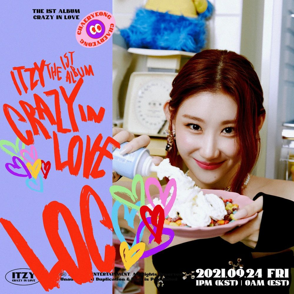 CD Альбом ITZY - CRAZY IN LOVE (Chaeryeong ver.) - купить по низким ...