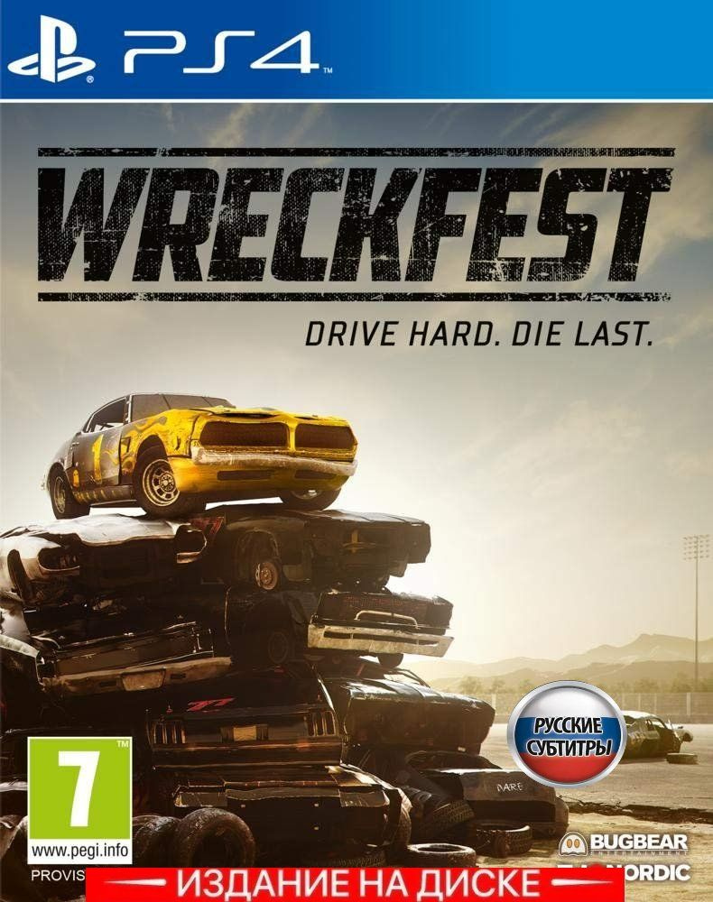 Игра Wreckfest (PlayStation 4, Русские субтитры) купить по низкой цене с  доставкой в интернет-магазине OZON (314088482)