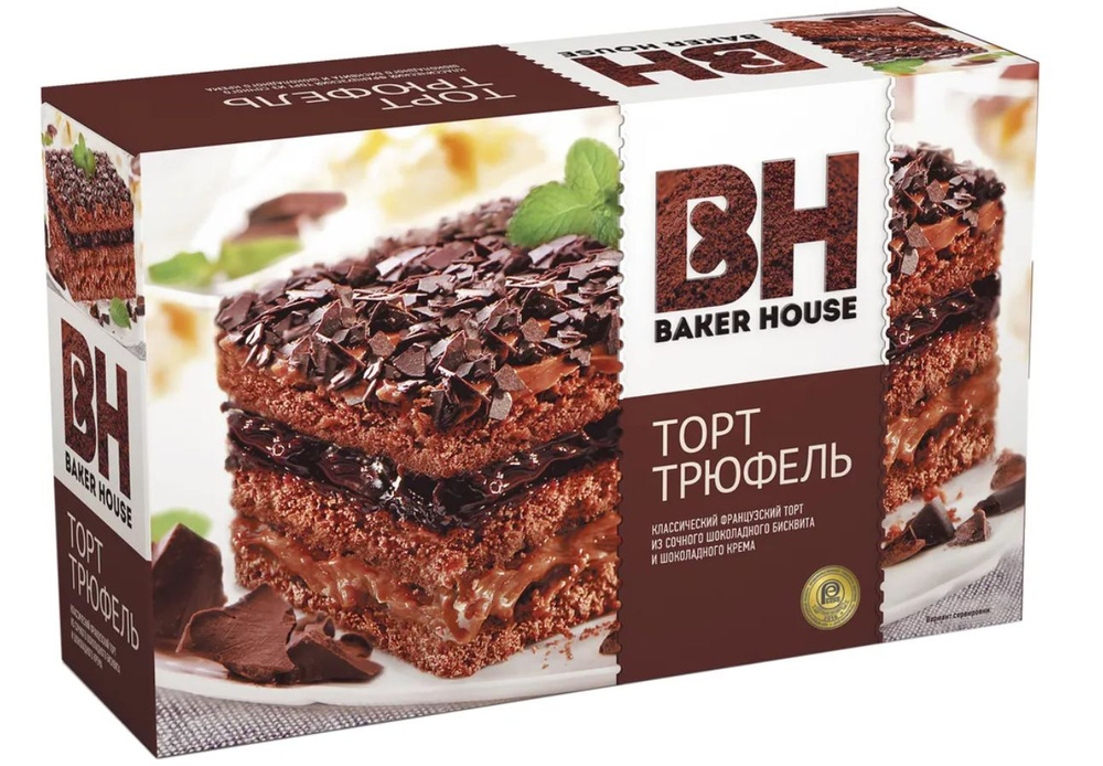 Baker House Торт Трюфель,350 г - купить с доставкой по выгодным ценам в ...