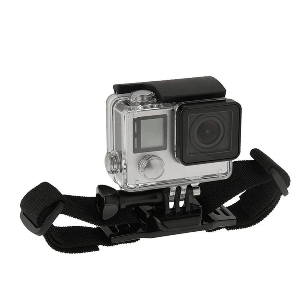 Крепление для камеры/KingMa/Крепление на вентилируемый шлем черный ...